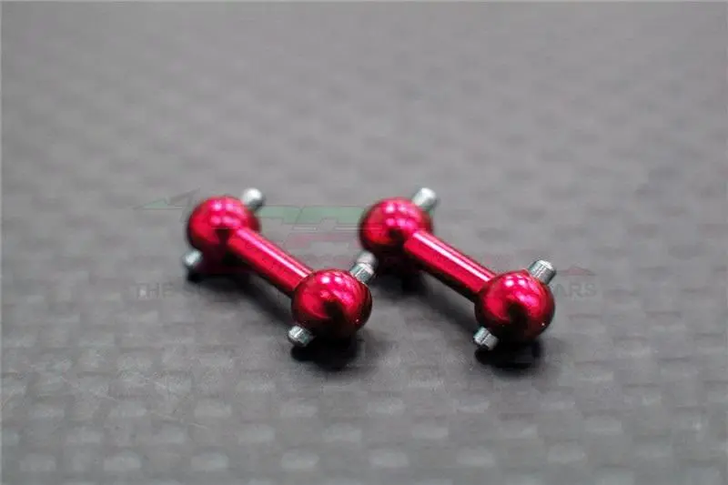 Xmods Evolution Touring Aluminum Rear Dog Bone (9.0Mm) - 1Pr Red 1