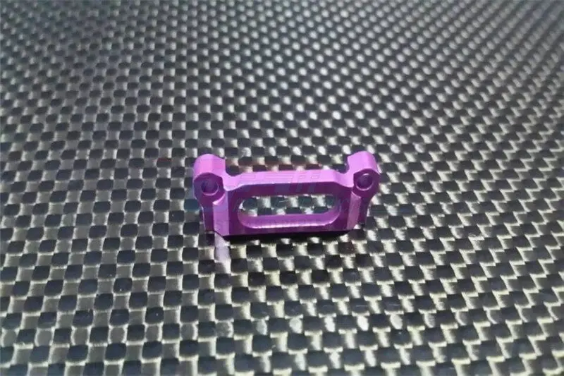 Xmods Evolution Touring Aluminum Rear Skid Plate - 1Pc Purple 1
