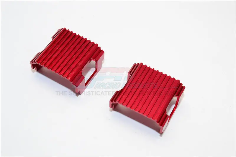 Xmods Generation 1 Aluminum Battery Heat Sink Mount - 1Pr Red 1