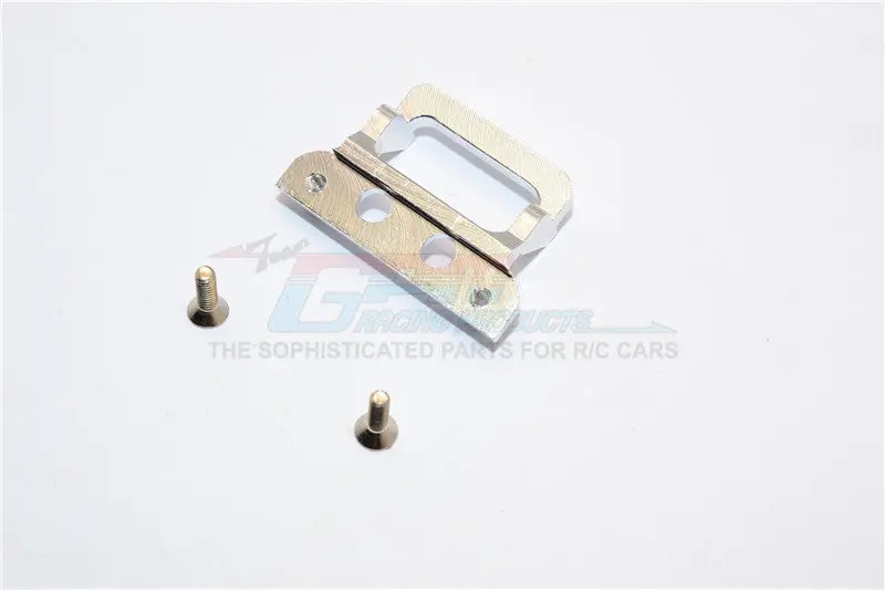 Xmods Generation 1 Aluminum Body Lock Plate With Screws (For Rsx) - 1Pc Set Silver 1