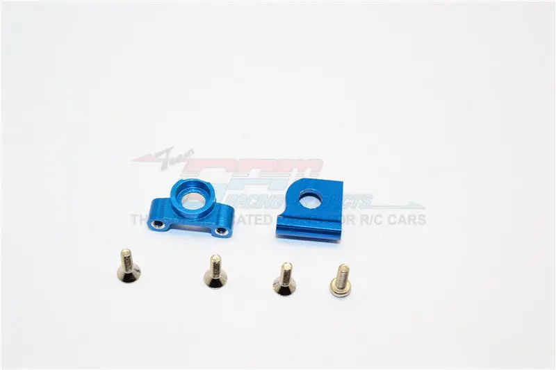 Xmods Generation 1 Aluminum Center Shaft Holder With Screws - 2Pcs Set Blue 1
