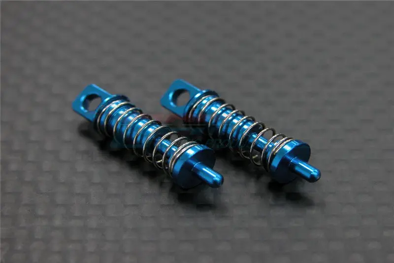 Xmods Generation 1 Aluminum Front/Rear Damper (For Grease) - 1Pr Blue 1