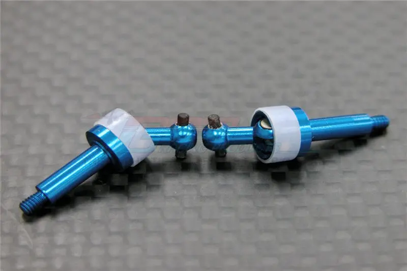 Xmods Generation 1 Aluminum Front Universal Swing Shaft (Cvd Design) - 1Pr Blue 1