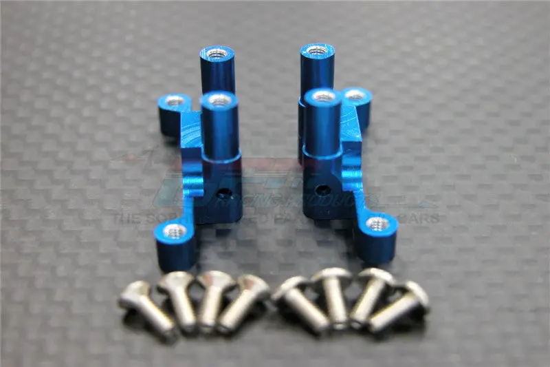 Xmods Generation 1 Aluminum Rear Gear Box With Screws - 1Pr Set Blue 1