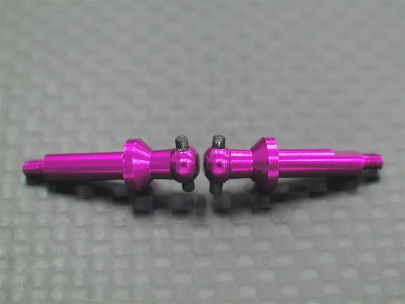 Xmods Generation 1 Aluminum Rear Wheel Shaft - 1Pr Pink 1