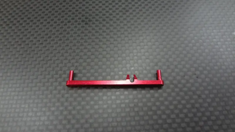 Xmods Generation 1 Aluminum Steering Plate - 1Pc Red 1