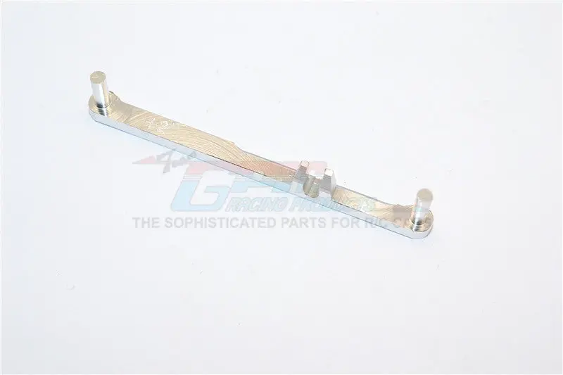 Xmods Generation 1 Aluminum Steering Plate (Toe-In 2 Deg) - 1Pc Silver 1