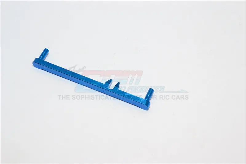 Xmods Generation 1 Aluminum Steering Plate (Toe-Out 2 Deg) - 1Pc Blue 1