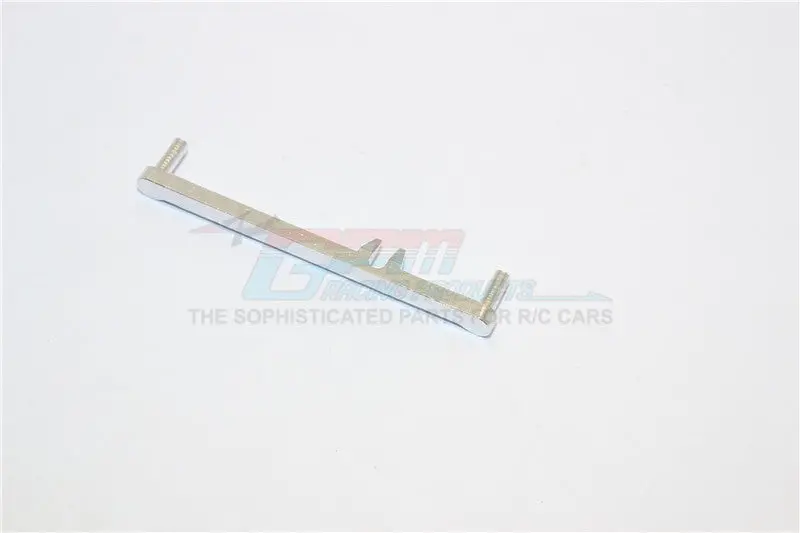 Xmods Generation 1 Aluminum Steering Plate (Toe-Out 2 Deg) - 1Pc Silver 1