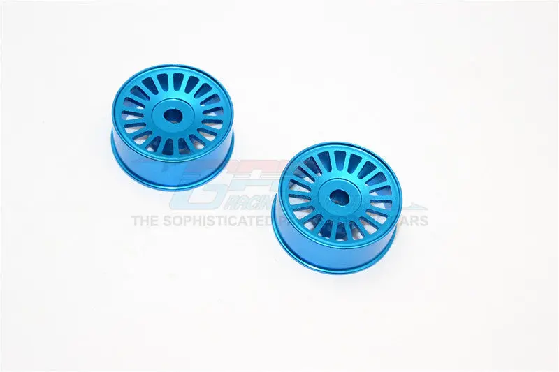 Xmods Generation 1 & Evolution Touring Aluminum Front Sinkage Rims (18 Poles) - 1Pr Blue 1