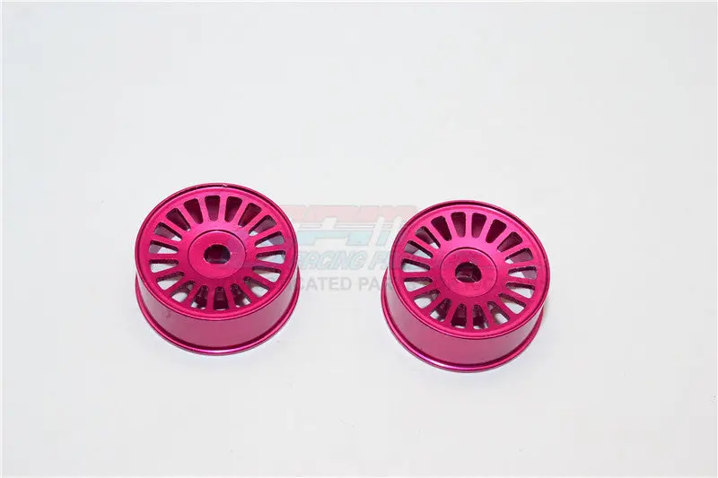 Xmods Generation 1 & Evolution Touring Aluminum Front Sinkage Rims (18 Poles) - 1Pr Red 1