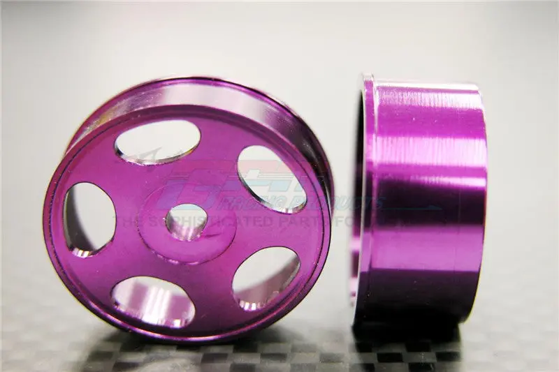Xmods Generation 1 & Evolution Touring Aluminum Front Sinkage Rims (Star) - 1Pr Purple 1