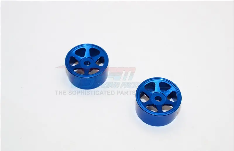 Xmods Generation-1 & Evolution Touring Aluminum Rear Sinkage Rims (6 Poles) - 1Pr Blue 1