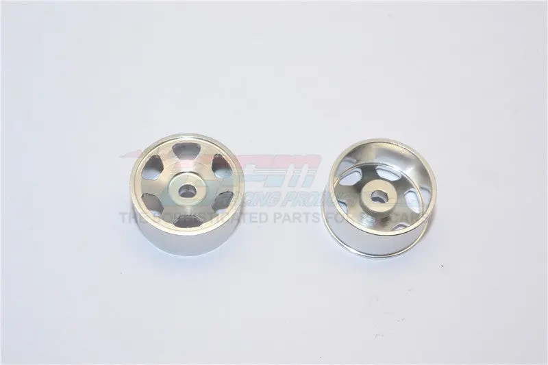 Xmods Generation 1 & Evolution Touring Aluminum Rear Sinkage Rims (6 Poles) - 1Pr Silver 1