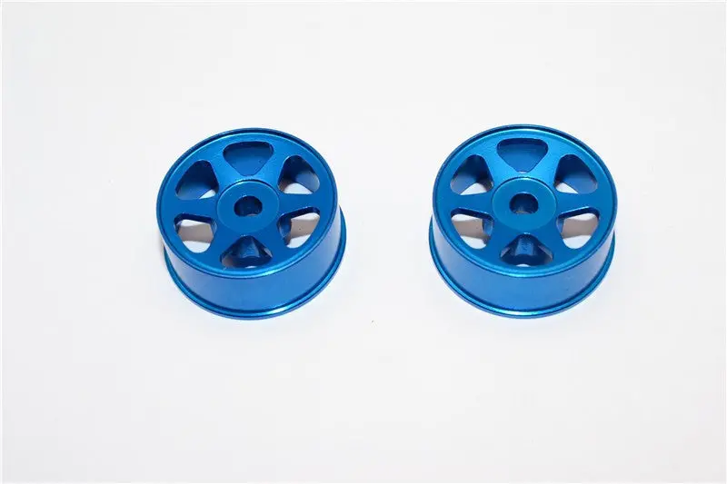 Xmods Generation 1 & Evolution Touring Upgrade Part Aluminum Front Sinkage Rims (6 Poles) For Xm, Xme - 1Pr Blue 1