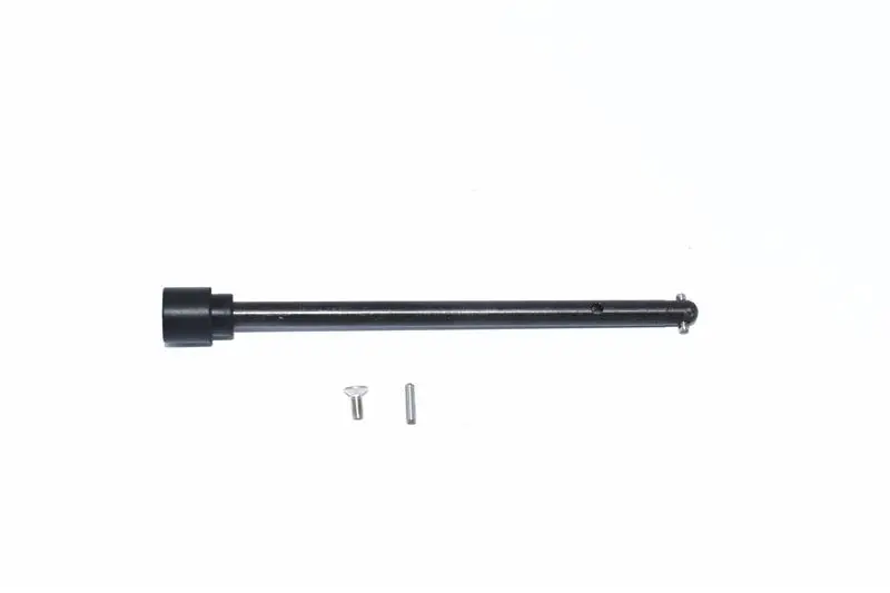 Yeti Jr. Can-Am Maverick (Axi90069) / Yeti Jr. Score Trophy Truck (Ax90052) Harden Steel 45# Front Main Shaft With Delrin Wheel Joint - 6Pc Set Black 1