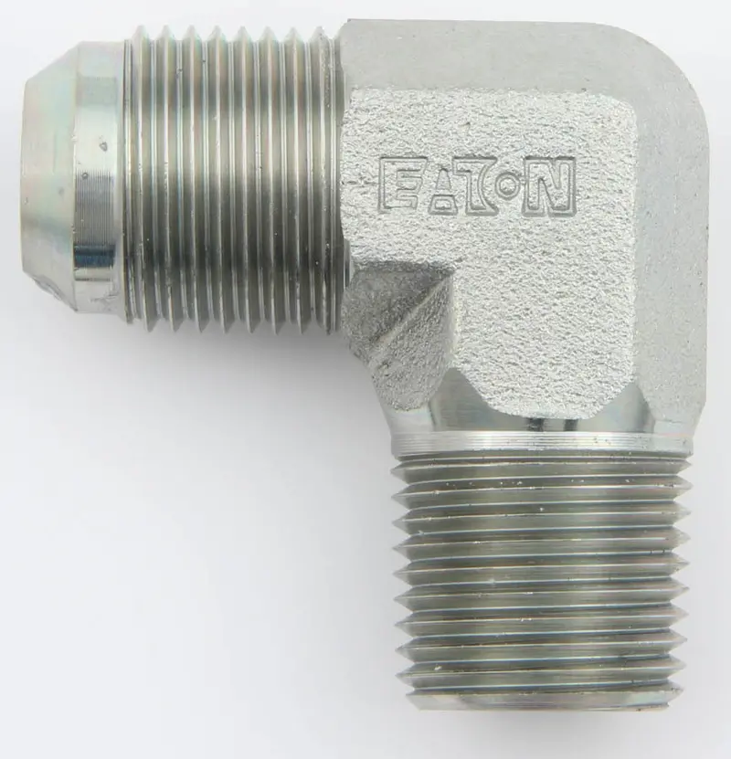 Aeroquip Fcm2627 90-Degree Male Elbow Fitting – #10 An To 1/2-Inch Npt, Steel Construction 1