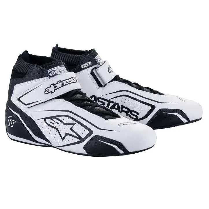 Alpinestars Tech-1T V3 Motorcycle Shoe – White/Black, Size 7 1