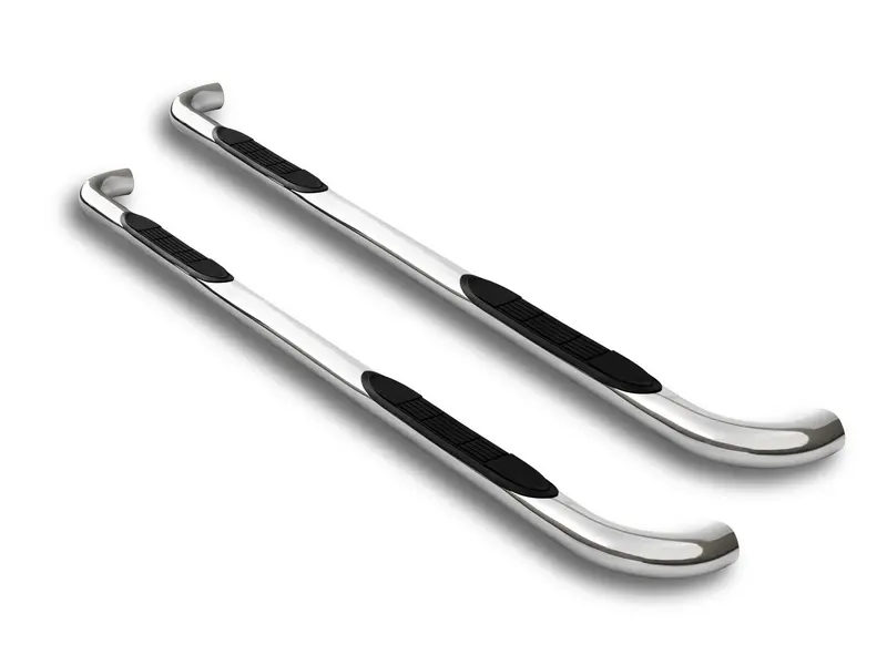 Armordillo 7171305 4" Oval Black Side Step Bars – Fits 1999–2016 Ford F-350 Super Cab 1