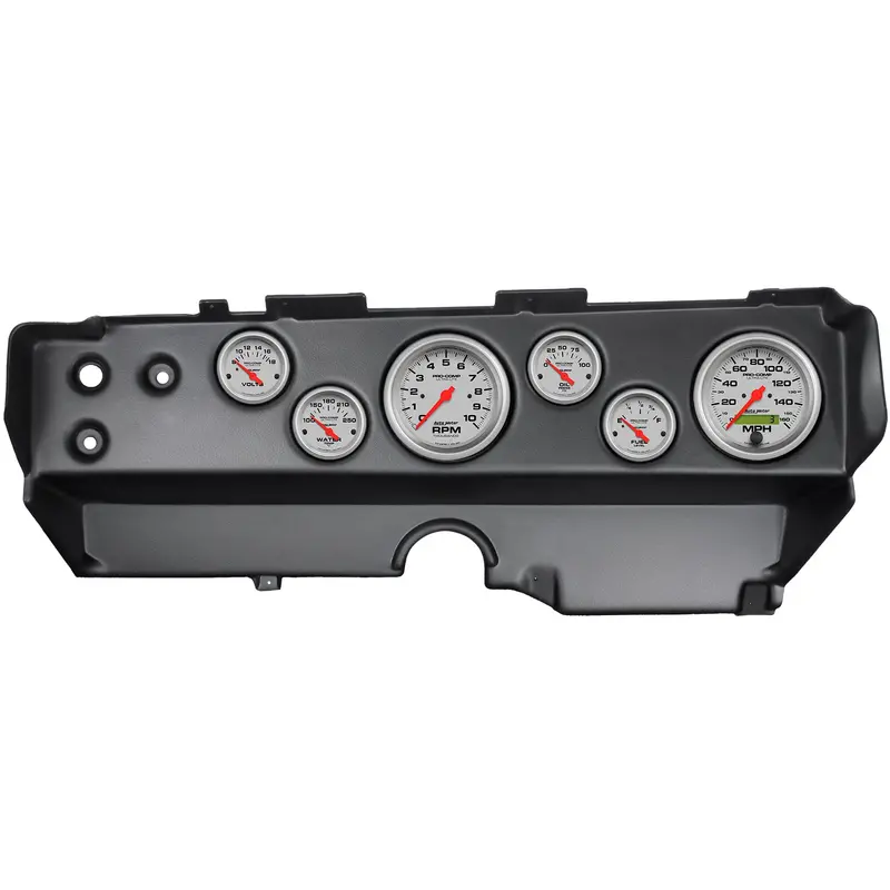 Autometer Direct-Fit Dash Kit – Compatible With 1970–1974 E-Body Mopar Vehicles 1