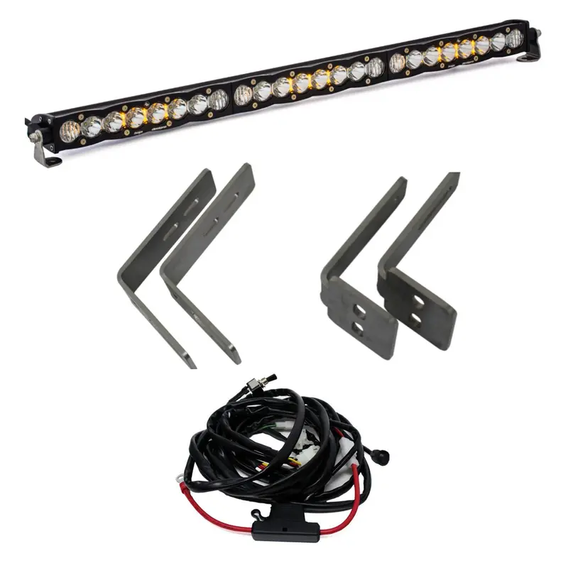 Baja Designs 447792 S8 Grille-Mount Lighting Kit – 30-Inch Bar For 2011–2016 Ford Super Duty 1