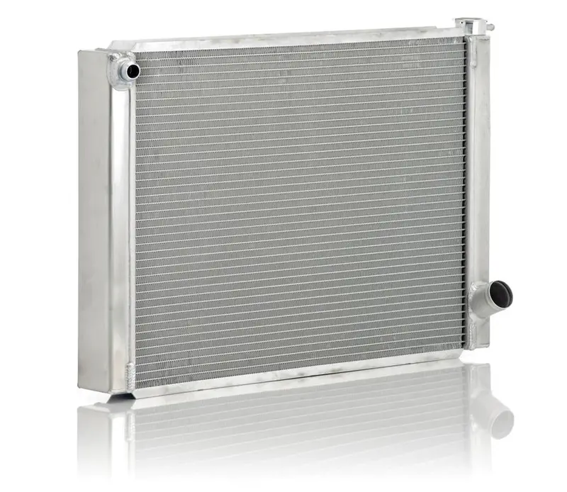 Be Cool 35039 Dual-An Single-Pass Circle Track Radiator For Gm Vehicles – 27.5" Core Width, 1" Thickness 1