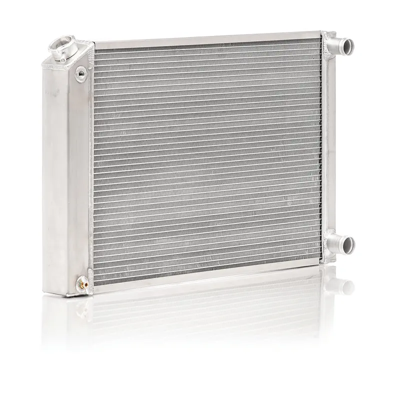 Be Cool 35224 Dual-Pass Aluminum Radiator With Twin 1-Inch Cores – 31.5" X 17" For Ls Engine Swaps 1