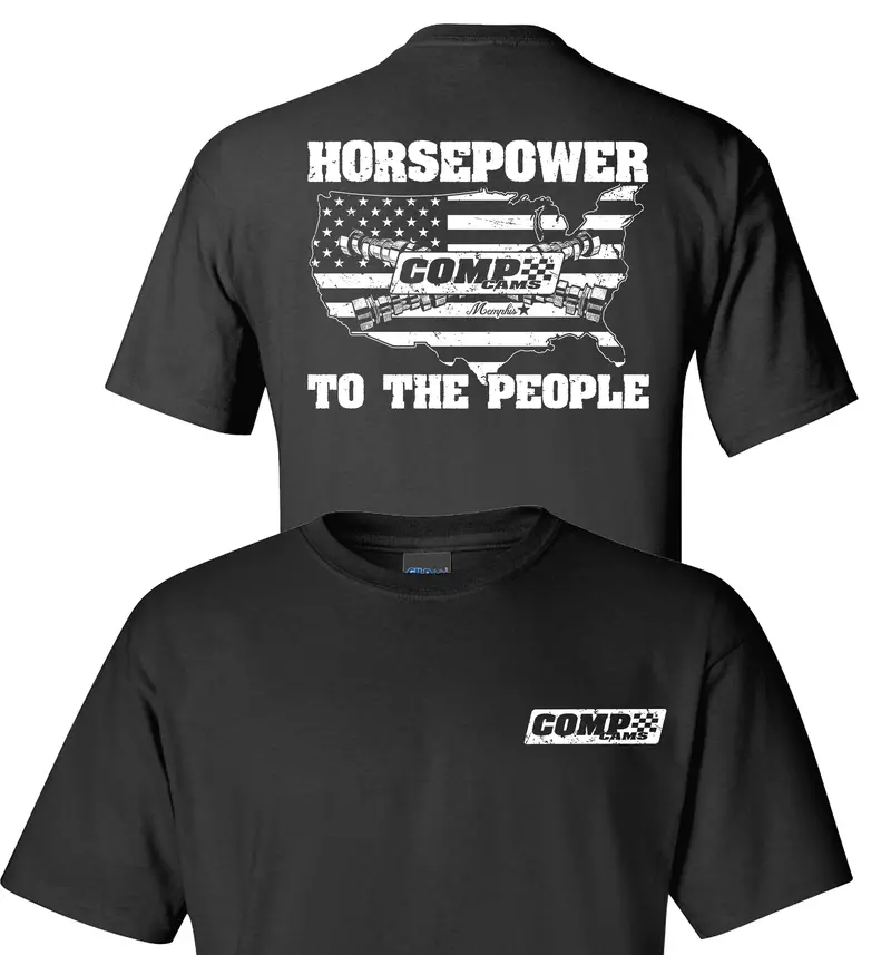 Comp Cams C1043-S Horsepower To The People Graphic T-Shirt 1