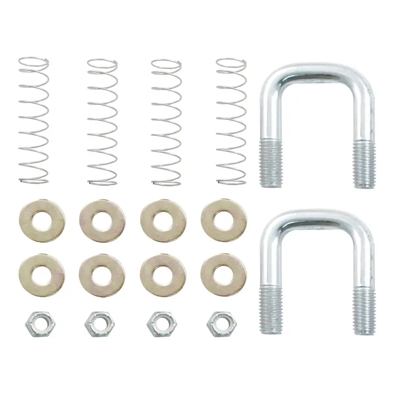 Curt Ezr Double-Lock Safety Chain Anchor Kit – Replacement Hardware 1
