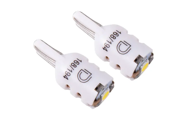 Diode Dynamics Hp5 Led 194 Bulbs – Pure White, Short-Base Pair 1
