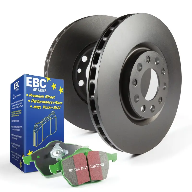 Ebc Brakes S11Kf1608 Greenstuff Brake Pad & Rk Rotor Kit (2000-Series) 1