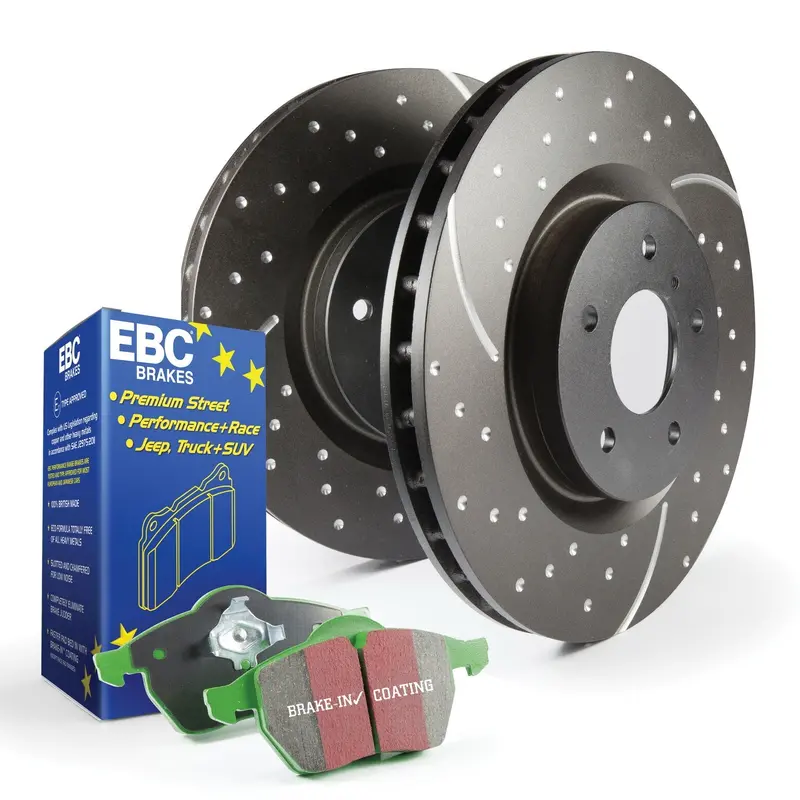 Ebc Greenstuff 2000 Brake Pad & Gd Rotor Kit – S10 Series, Track-Ready Stopping Power 1