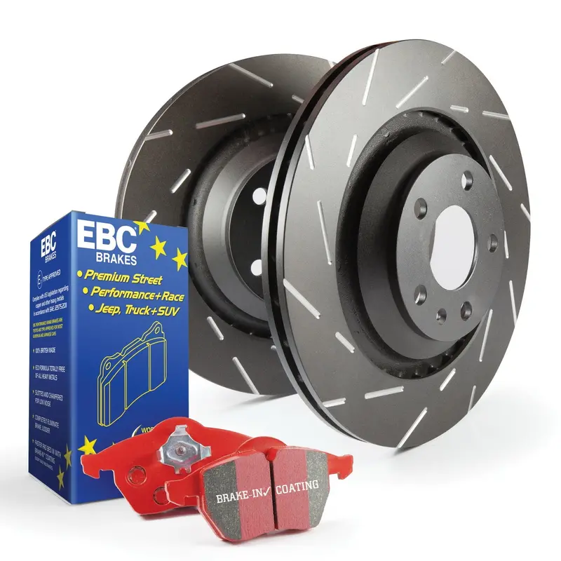 Ebc S4Kr1127 Performance Brake Kit: Redstuff Pads + Usr Rotors 1