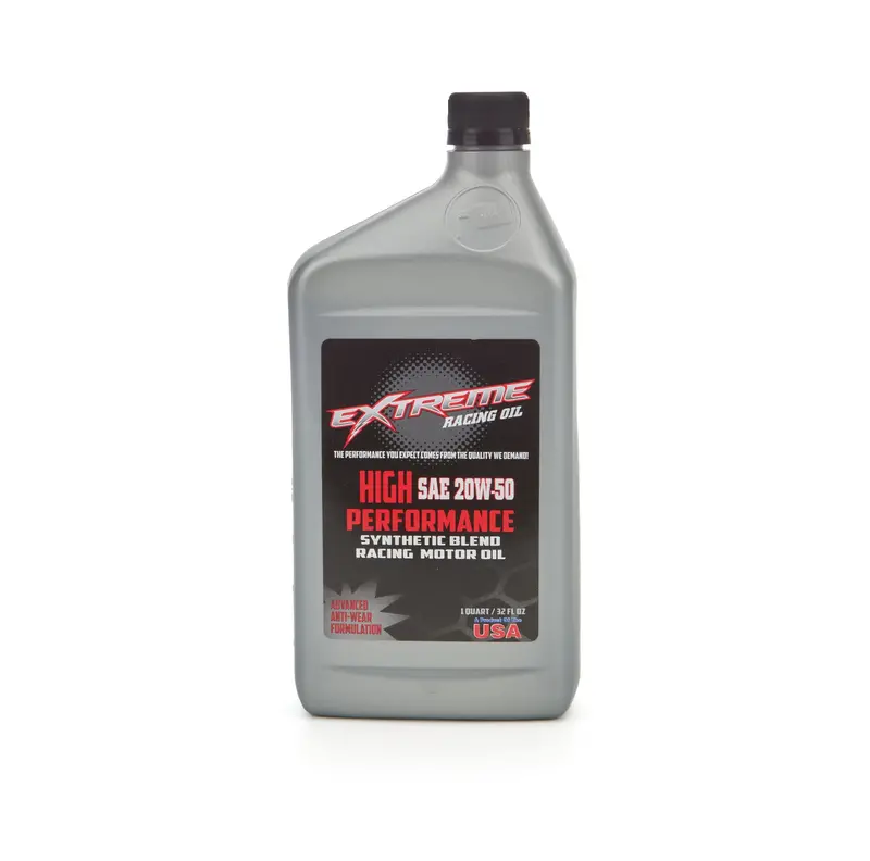Extreme Racing Hp20W50Q Synthetic Blend Motor Oil – 20W50, 1 Quart 1