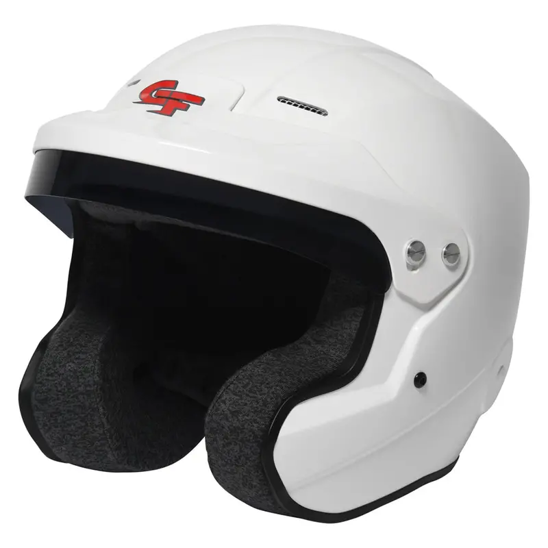G-Force Nova Sa2020 Open-Face Motorcycle Helmet – Large, White (16002Lrgwh) 1