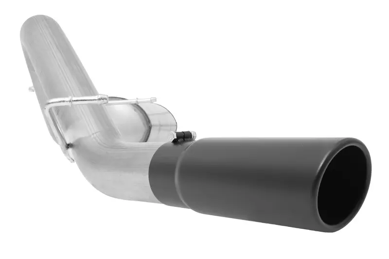 Gibson Black Elite Cat-Back Exhaust – Single Exit, Stainless Steel Construction 1