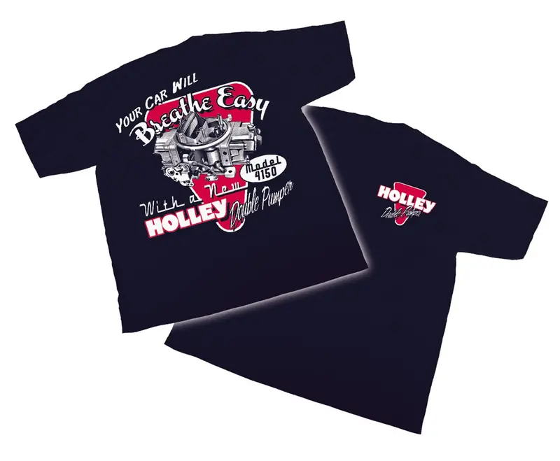 Holley Dp Retro Graphic T-Shirt – Vintage-Inspired Apparel For Enthusiasts 1