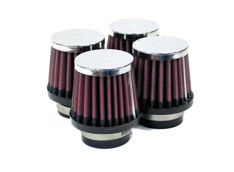 K&N Rc-2324 Universal Clamp-On Air Filter — High-Flow Replacement For Carbureted Engines 1