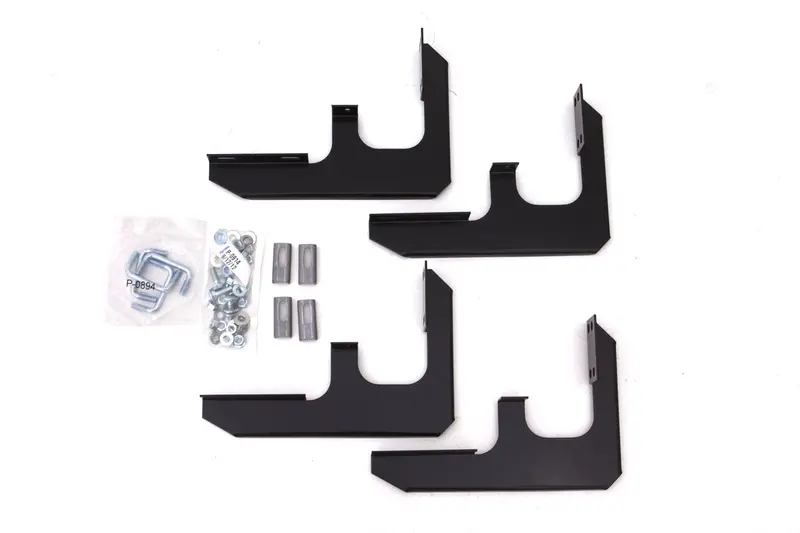 Lund 318088 Black Nerf Bar Step Bracket Installation Kit 1