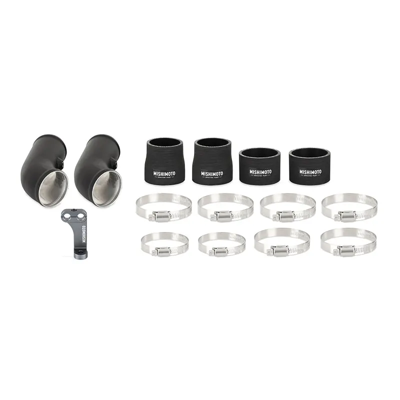 Mishimoto Mmicp-F10-12Mwbk Micro-Wrinkle Black Charge Pipe Kit For Bmw F10/F11/F12/F13 M5/M6 (2012–2018) 1