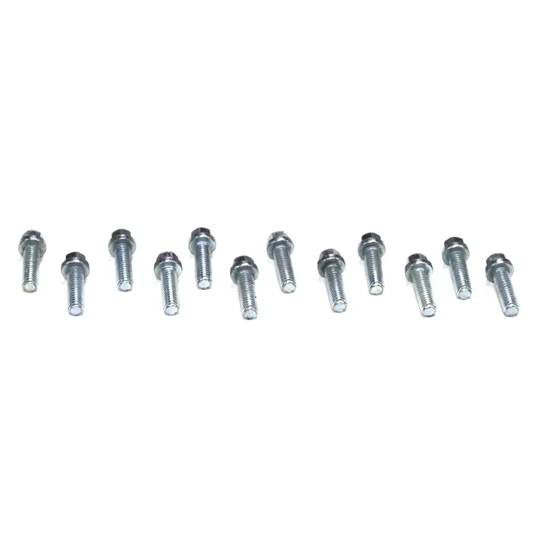 Patriot Exhaust H7977/H7978 Zinc-Plated Header Bolts – 8Mm X 1.25 X 26Mm, Pack Of 12 1