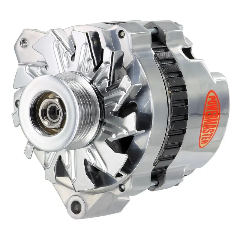Powermaster 27861 High-Output Alternator – Compact Design, Increased Amperage For Performance Vehicles 1