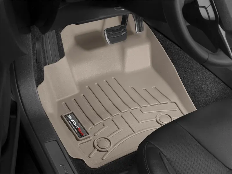 Weathertech 453881 Digitalfit Tan Front Row Floor Liners – Precision Trim Fit 1
