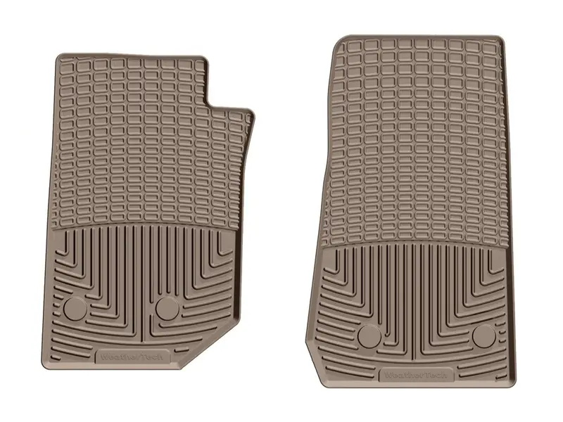 Weathertech All-Weather Floor Mats – Tan, Front Row (W321Tn) 1